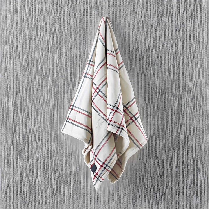 Brookstone Cozy Heated Plush Throw Holiday Windowpane