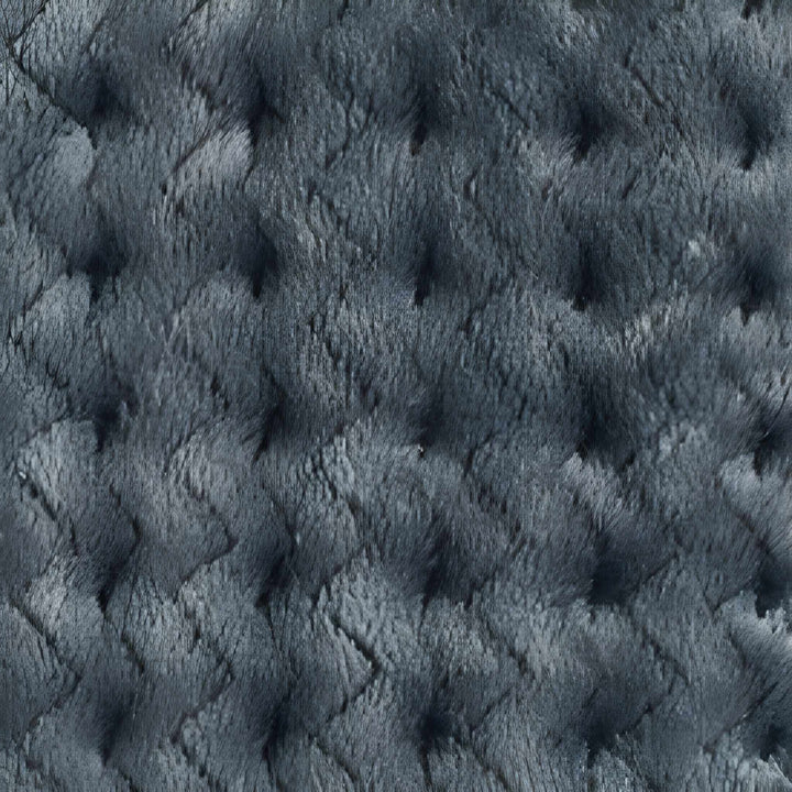Brookstone Luxe Herringbone Heating Pad Charcoal