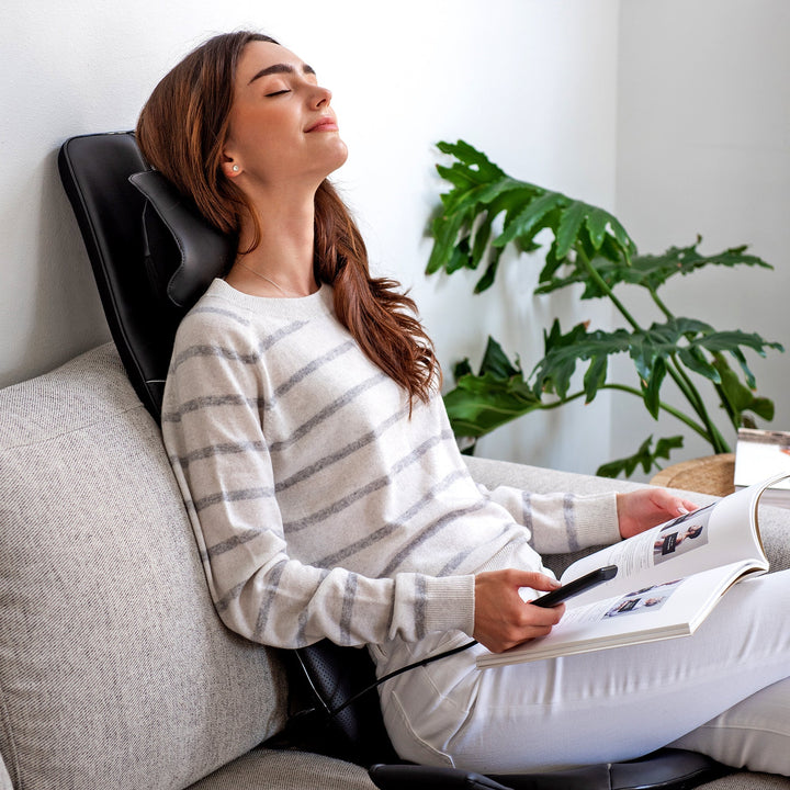 Shiatsu Neck and Back Massager Cushion Pad for Chair
