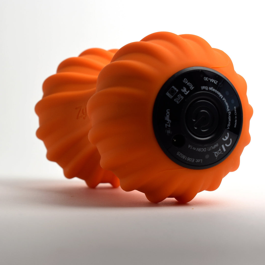 Vibrating Peanut Massage Ball Roller with 4 Intensity Levels