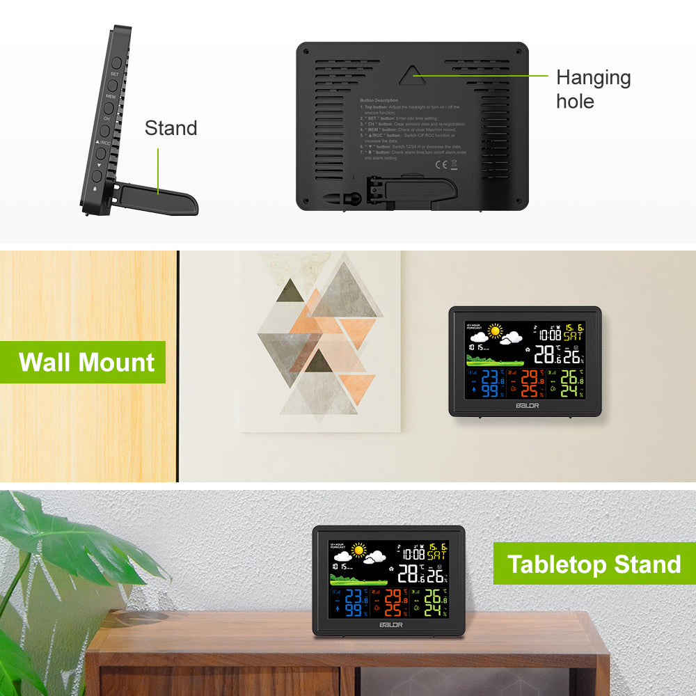 Wireless Indoor Outdoor Weather Station