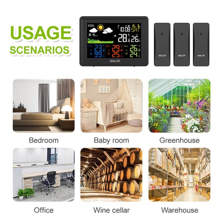 Wireless Indoor Outdoor Weather Station