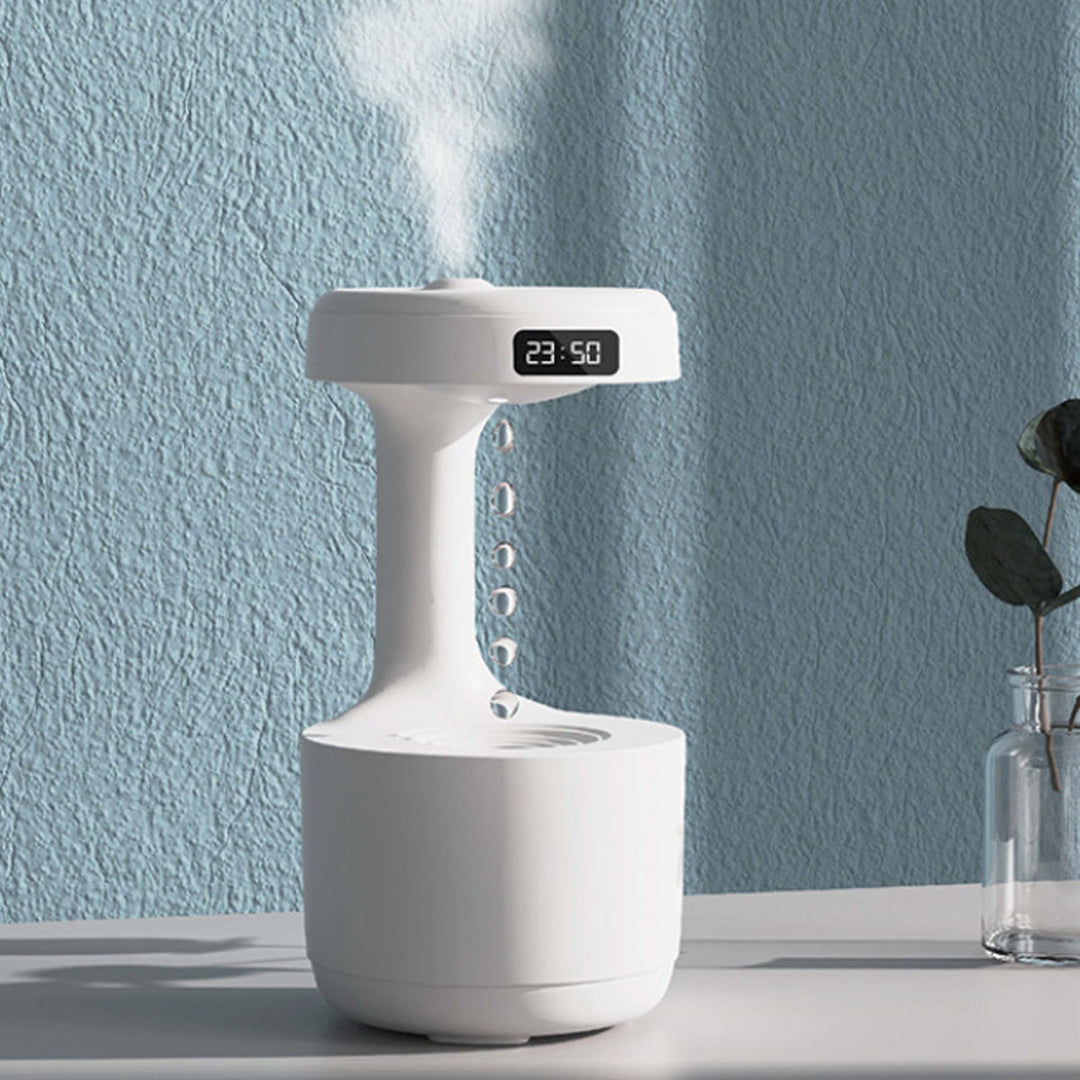 Artistic Anti Gravity Humidifier And Night Light