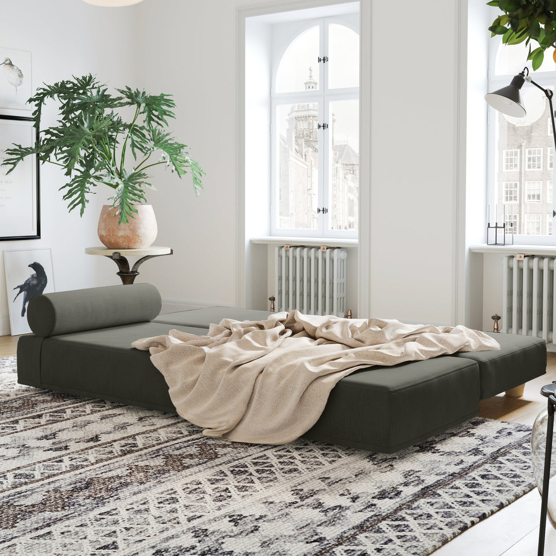 Jaxx Alon Daybed | Fold-Out Sleeper | Queen-Size Mattress