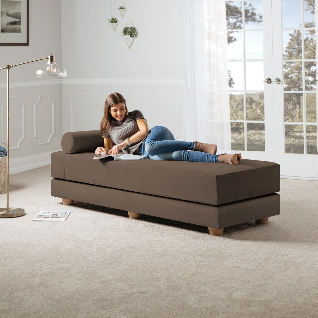 Jaxx Alon Daybed | Fold-Out Sleeper | Queen-Size Mattress