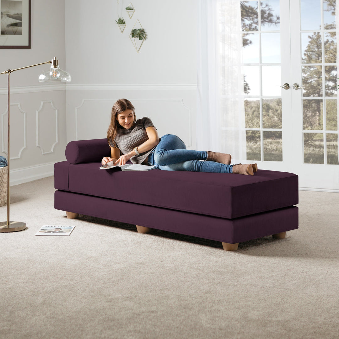 Jaxx Alon Daybed | Fold-Out Sleeper | Queen-Size Mattress