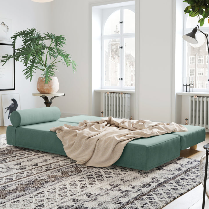 Jaxx Alon Daybed | Fold-Out Sleeper | Queen-Size Mattress