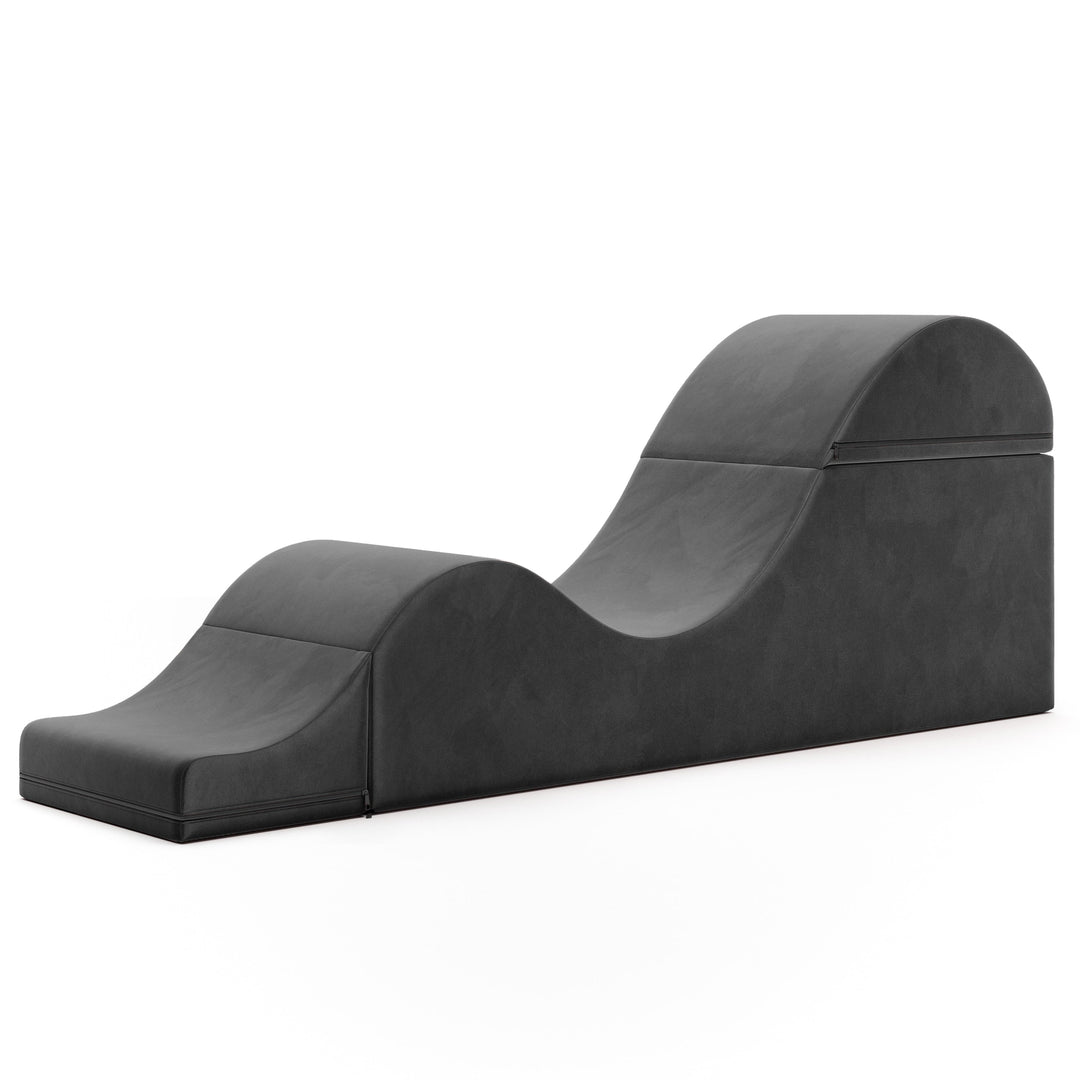 Liberator Aria Flip Chaise 18 Inch Wide - Convertible Chair and Bed Bench