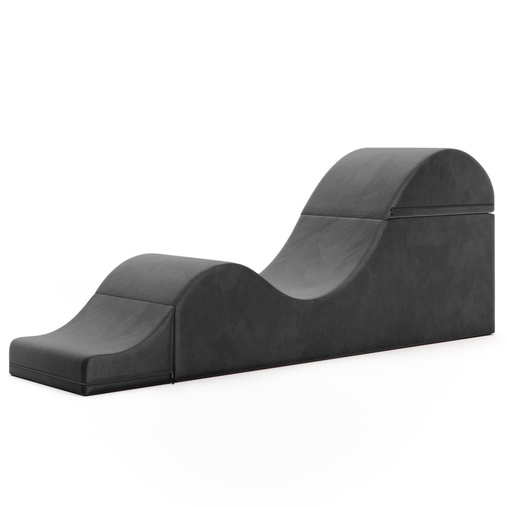 Liberator Aria Flip Chaise 18 Inch Wide - Convertible Chair and Bed Bench