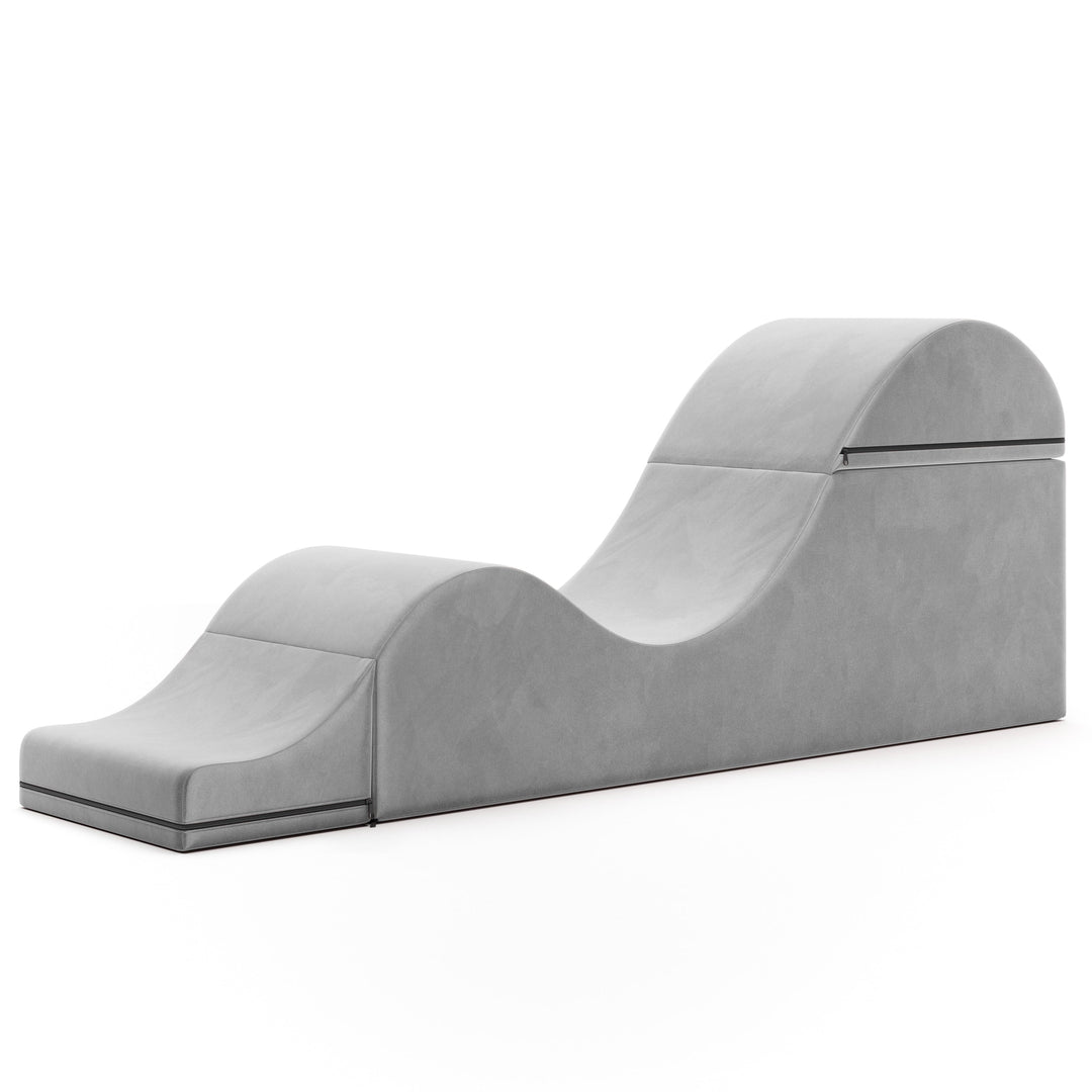 Liberator Aria Flip Chaise 18 Inch Wide - Convertible Chair and Bed Bench
