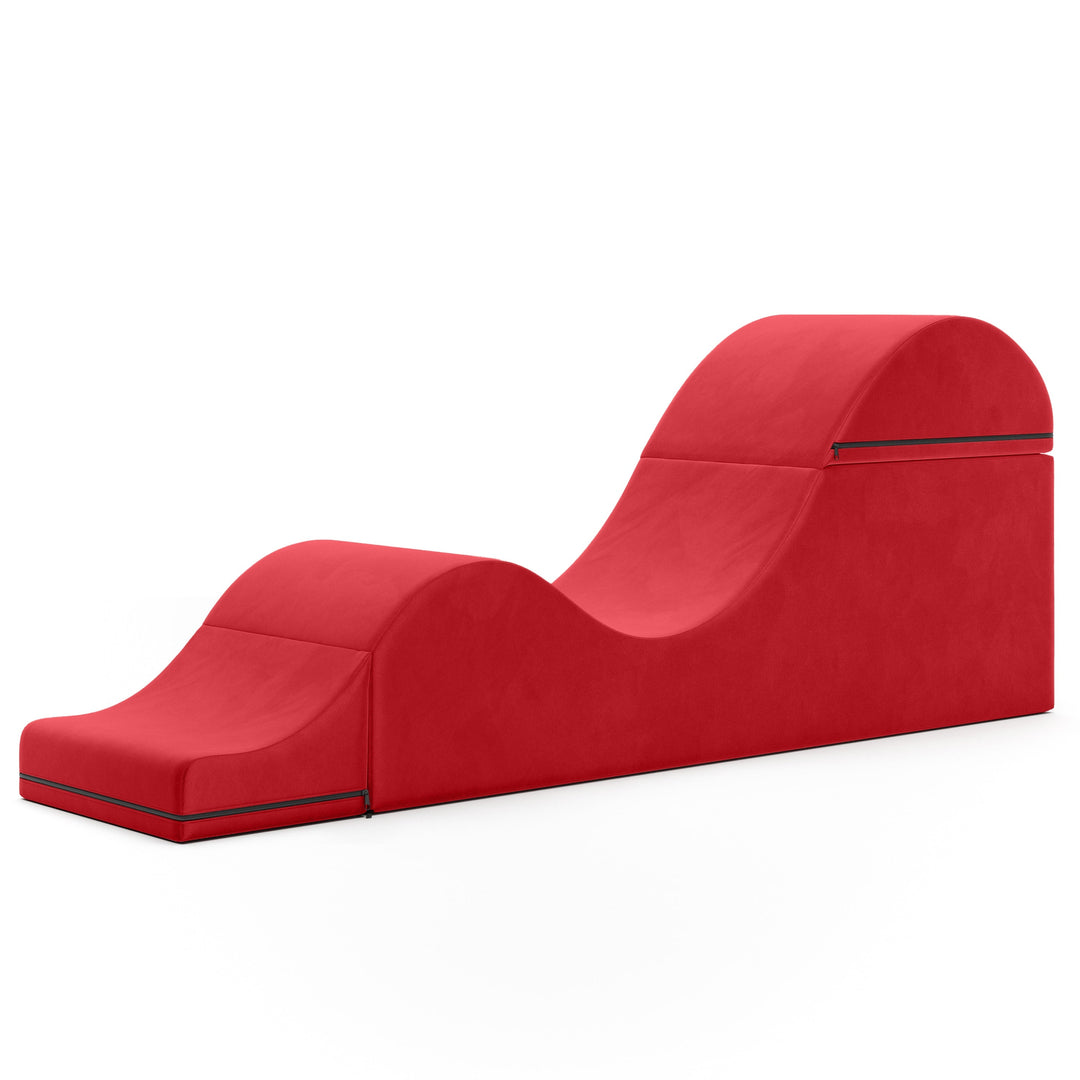 Liberator Aria Flip Chaise 18 Inch Wide - Convertible Chair and Bed Bench