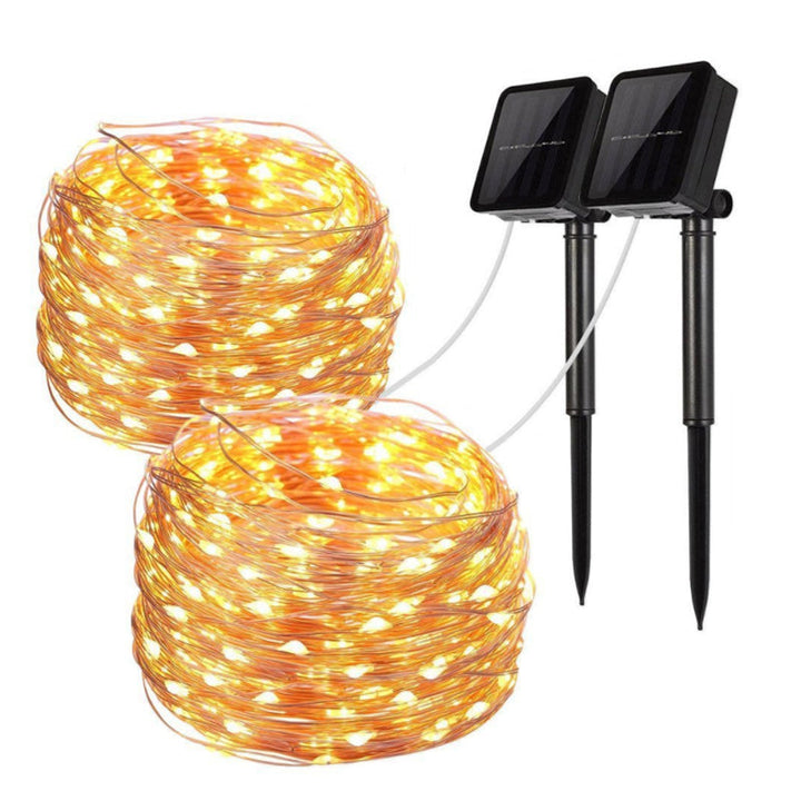 Mini Fiery Lights With Solar Power
