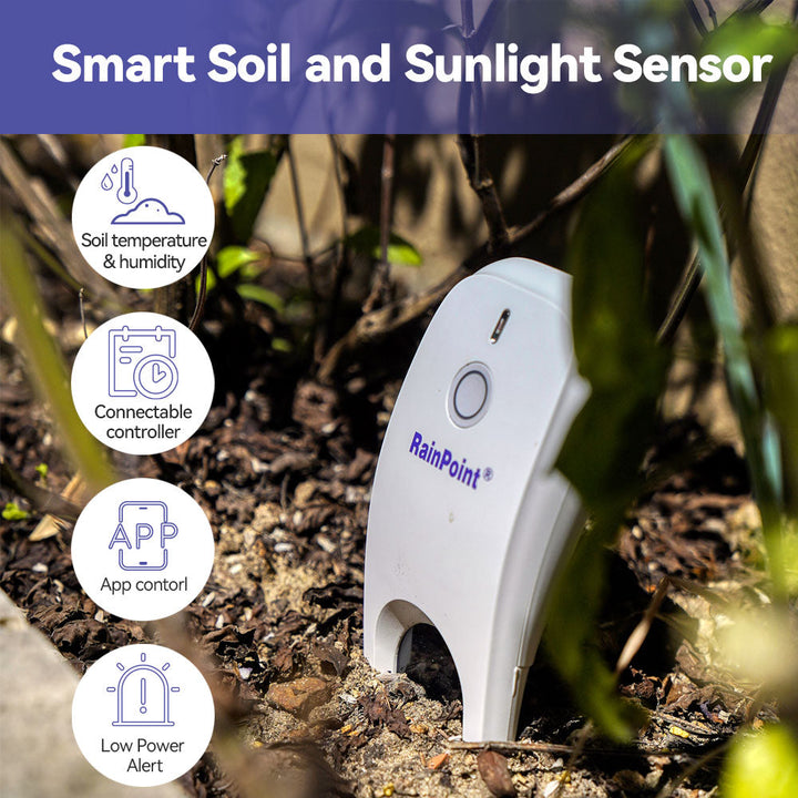 Wi-Fi Soil Moisture & Temperature Monitor – Smart Garden & Farm Sensor