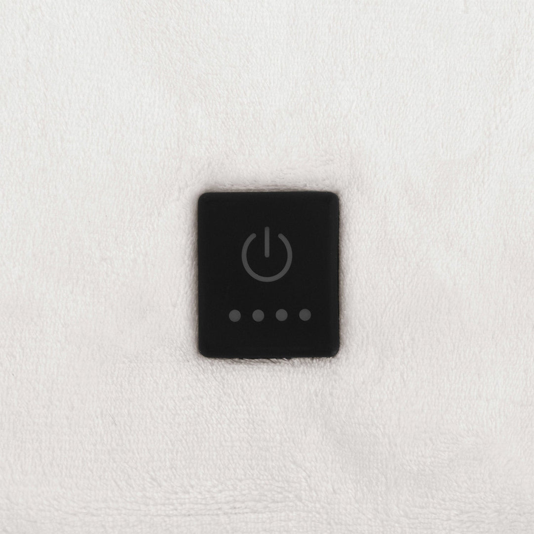 Brookstone Cozy Heated Plush Throw