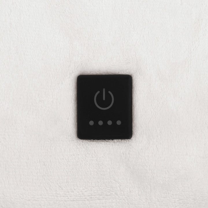 Brookstone Cozy Heated Plush Throw