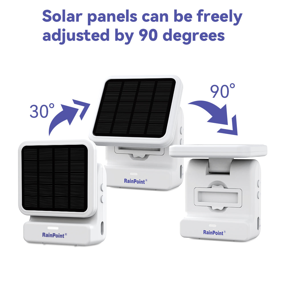 RainPoint Wi-Fi Indoor Watering Timer – Solar Pump & Smart Scheduling for House Plants