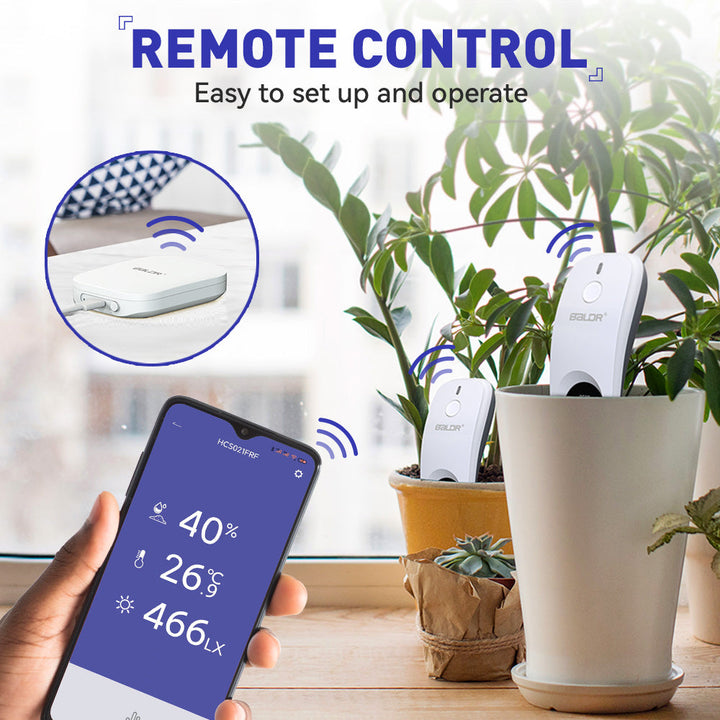 Wi-Fi Soil Moisture & Temperature Monitor – Smart Garden & Farm Sensor