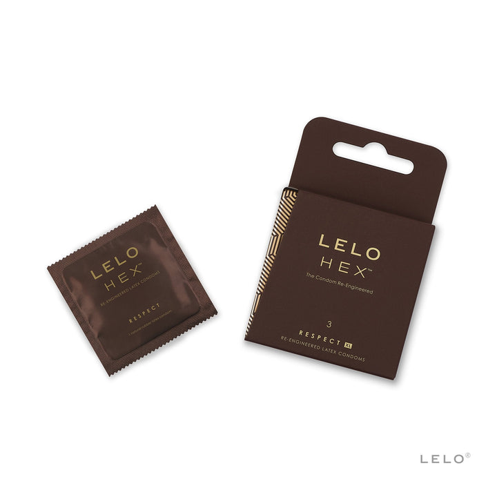 LELO HEX Respect XL Condoms