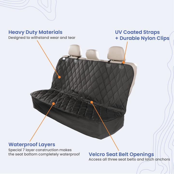 Dog Rear Seat Cover