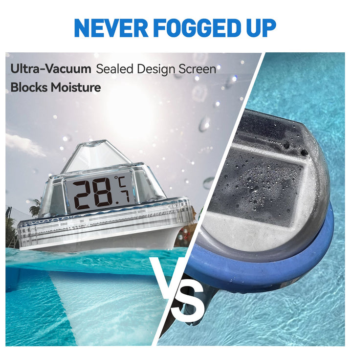 Wireless Pool Thermometer – Accurate Swimming Pool & Pond Temperature Monitor