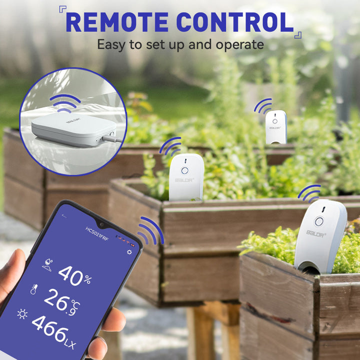 Wi-Fi Soil Moisture & Temperature Monitor – Smart Garden & Farm Sensor