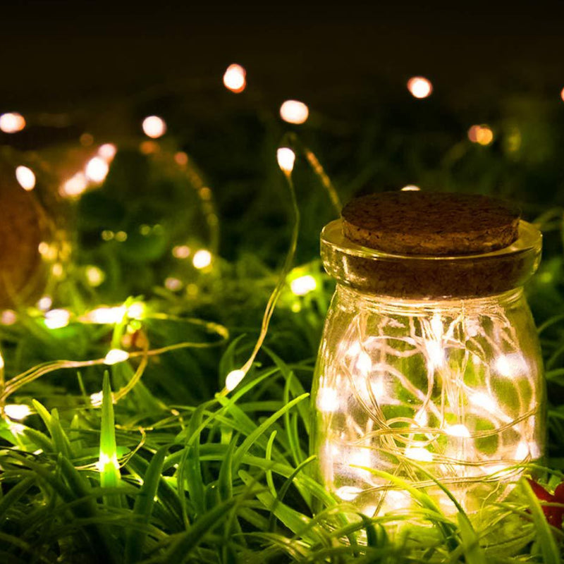 Mini Fiery Lights With Solar Power