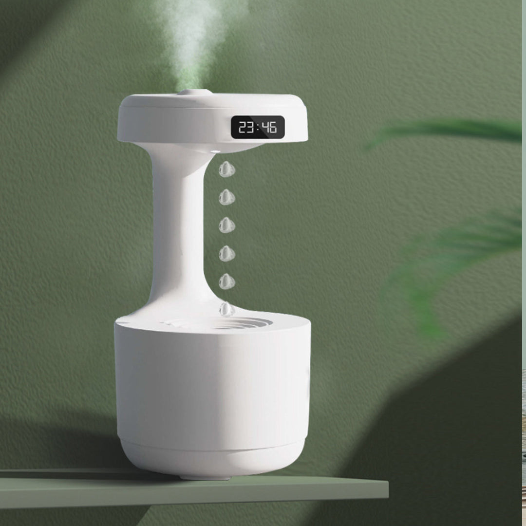 Artistic Anti Gravity Humidifier And Night Light