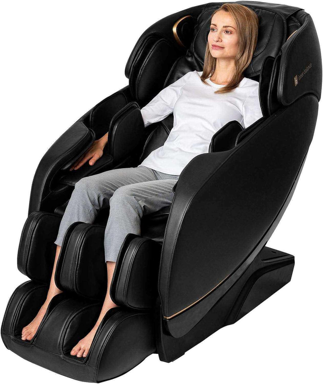 Jin 2.0 - Deluxe Heated SL Track Zero Gravity Massage Chair by Synca Massage Chair