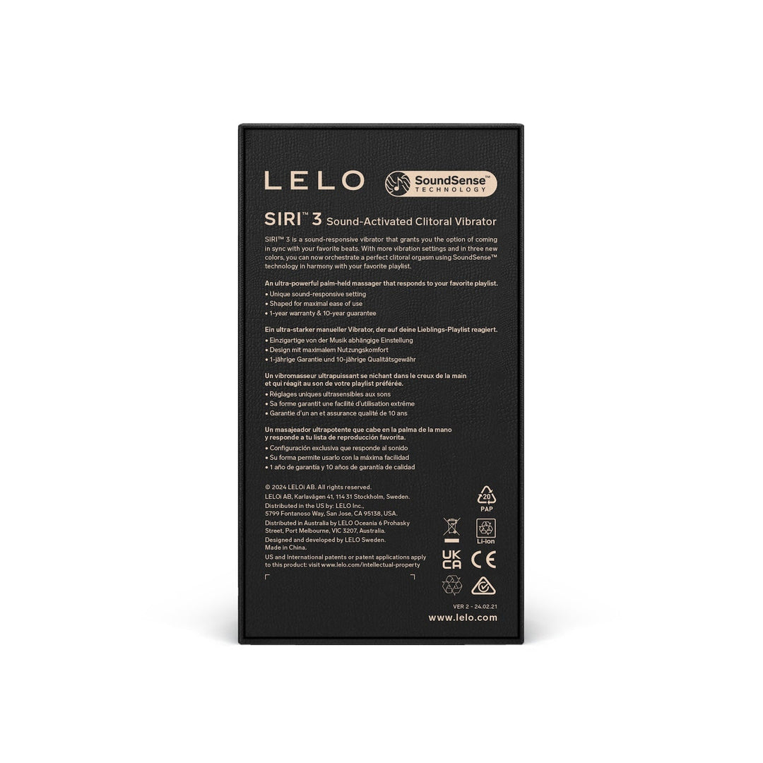 LELO SIRI 3 Intimate Massager