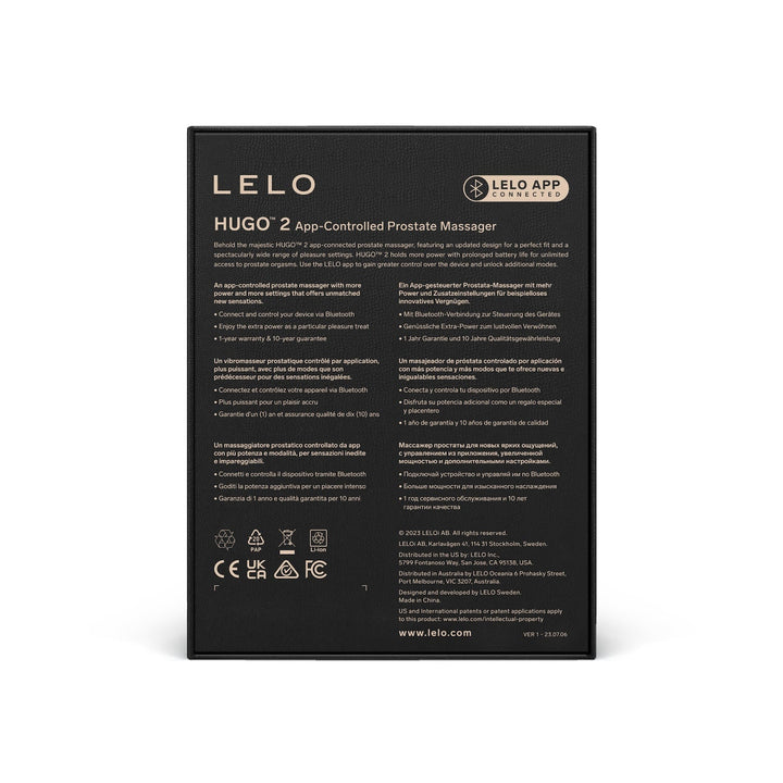 LELO HUGO 2 Intimate Massager