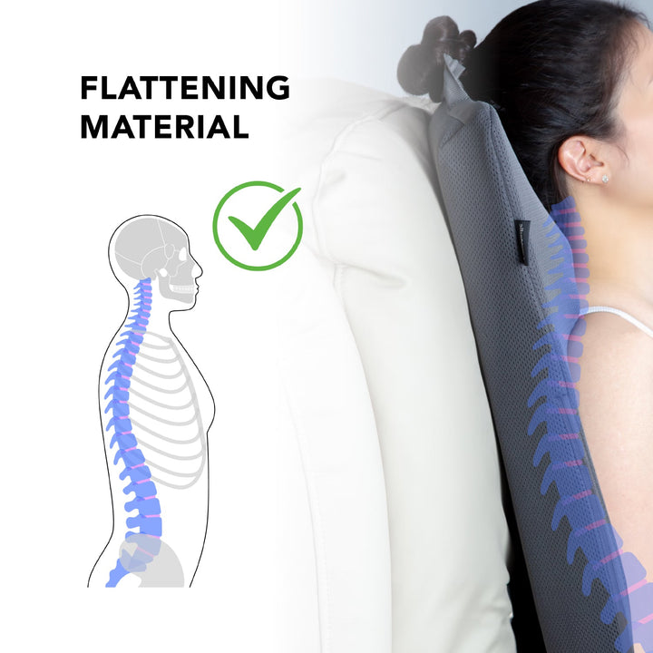 Relaxing Office Chair with Kneading Back Massage Pad & Heating Therapy