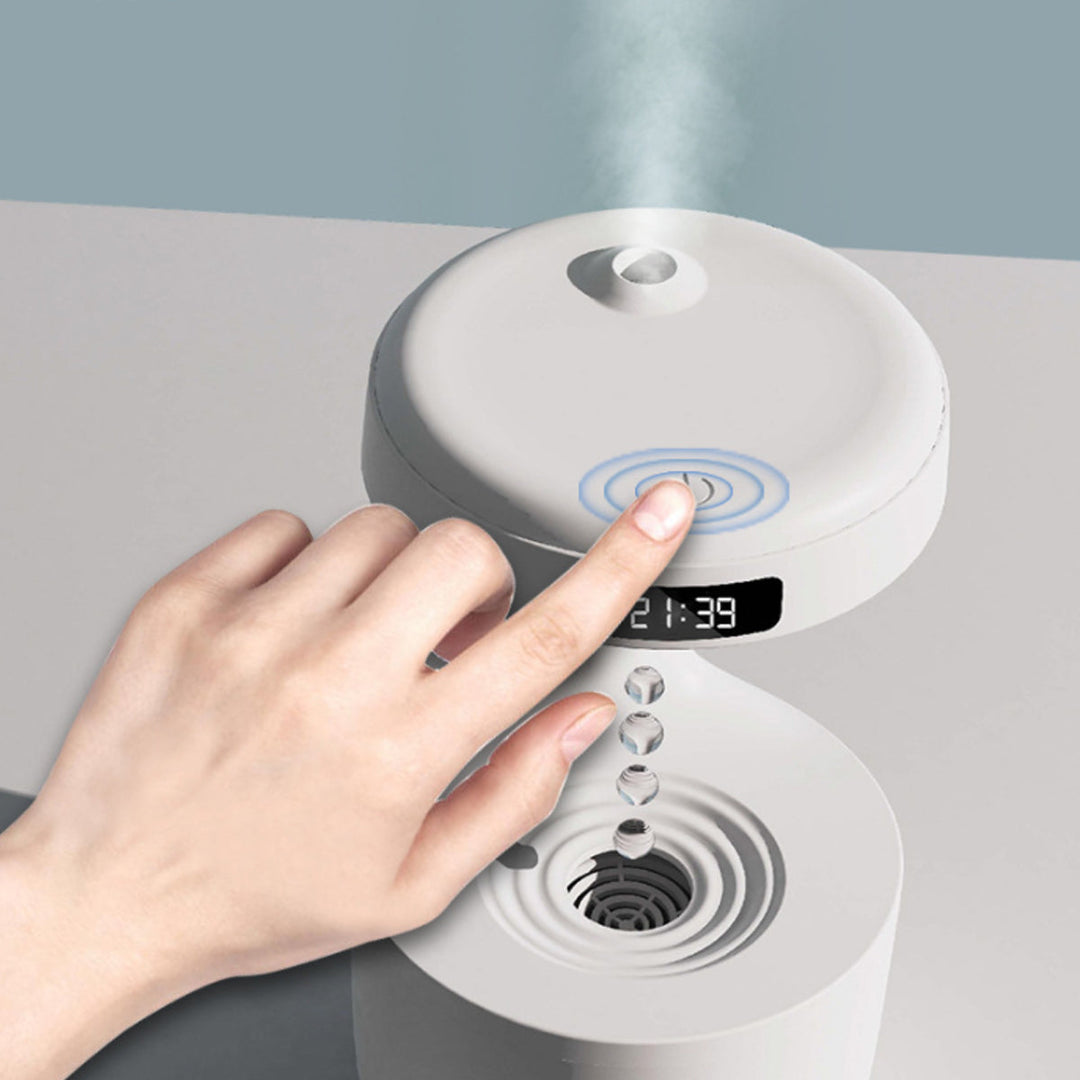 Artistic Anti Gravity Humidifier And Night Light