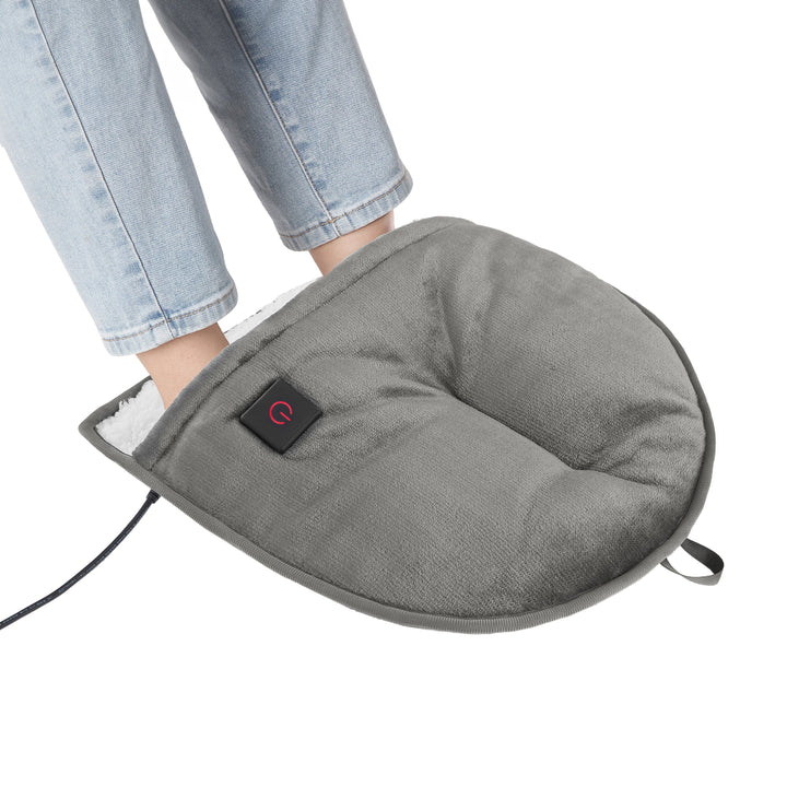 Brookstone Heated Luxe Foot Warmer