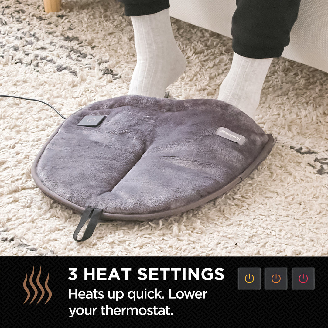 Brookstone Heated Luxe Foot Warmer