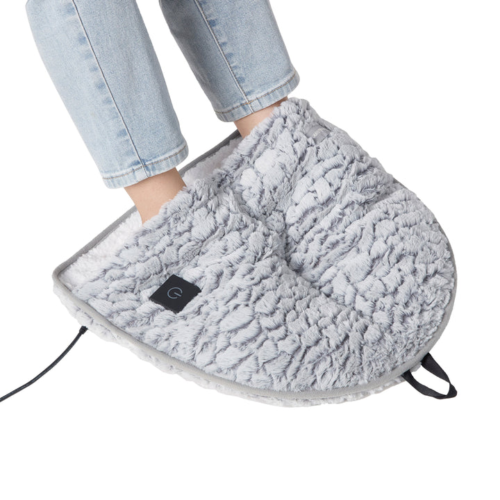 Brookstone Heated Luxe Foot Warmer