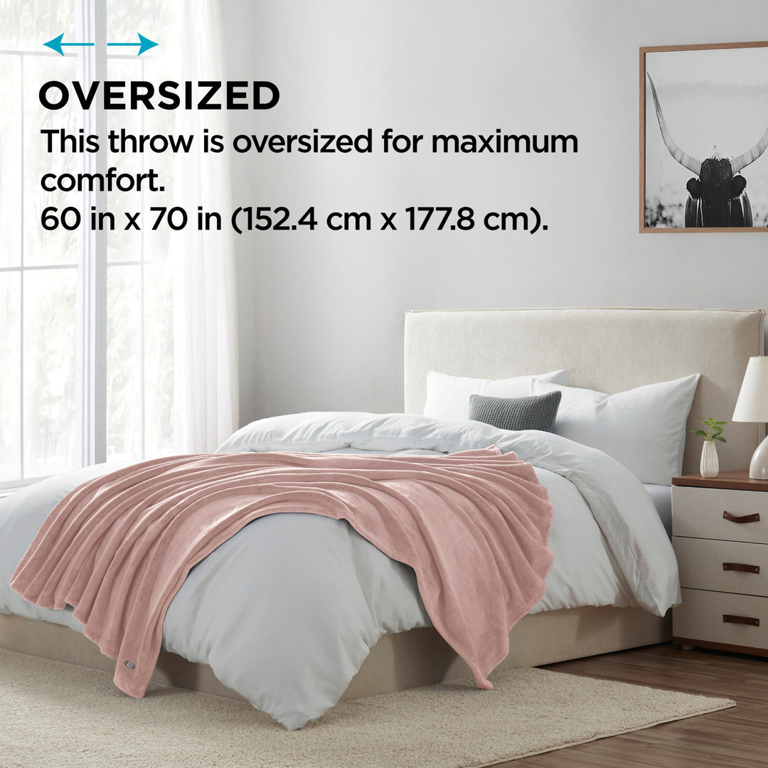 Brookstone Nap Cozy Plush Throw