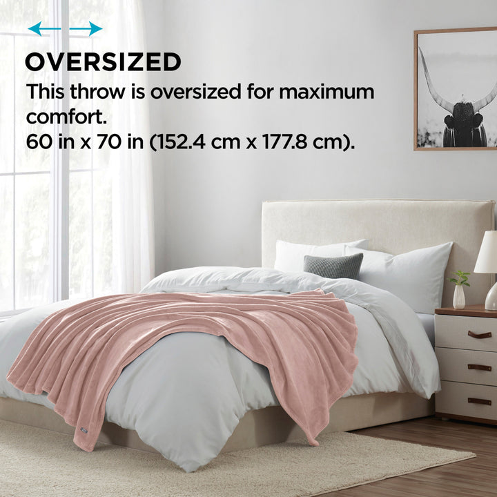 Brookstone Nap Cozy Plush Throw