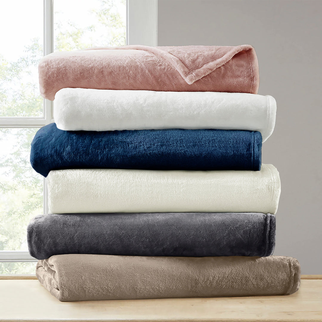 Brookstone Nap Cozy Plush Throw