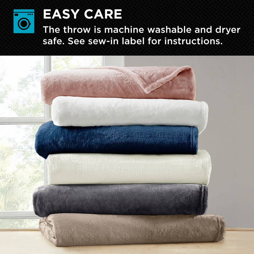 Brookstone Nap Cozy Plush Throw