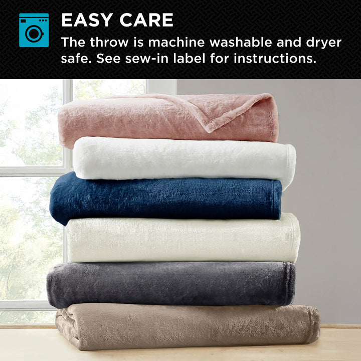 Brookstone Nap Cozy Plush Throw