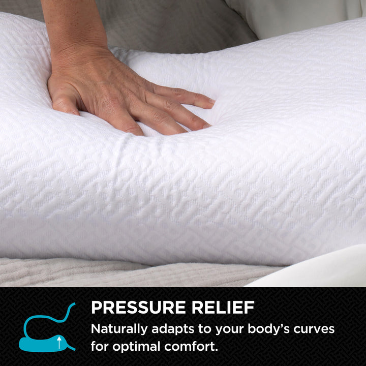 Brookstone Classic Comfort Memory Foam Pillow