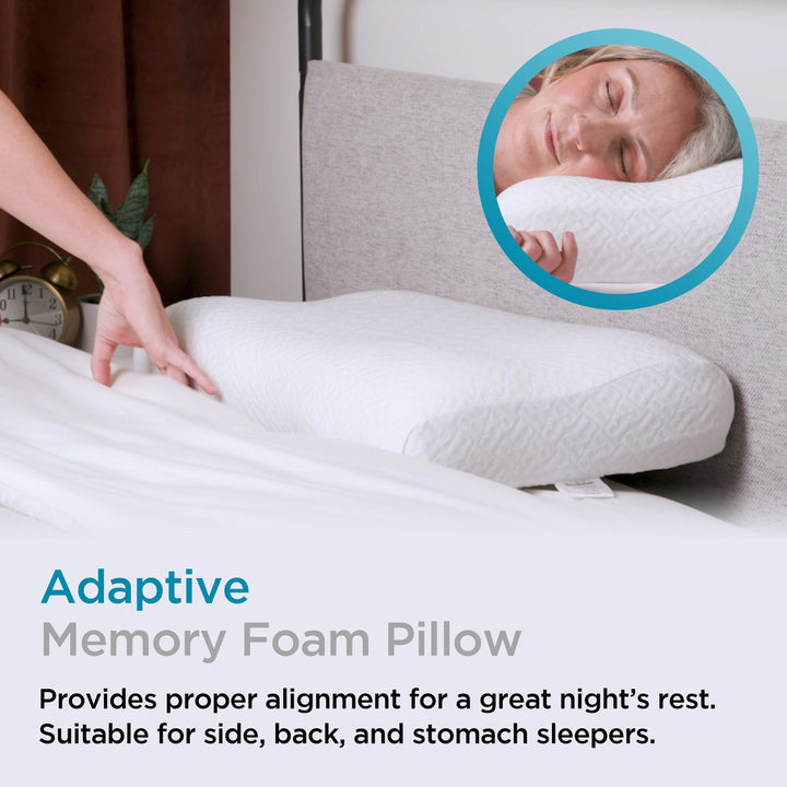 Brookstone Classic Comfort Memory Foam Pillow