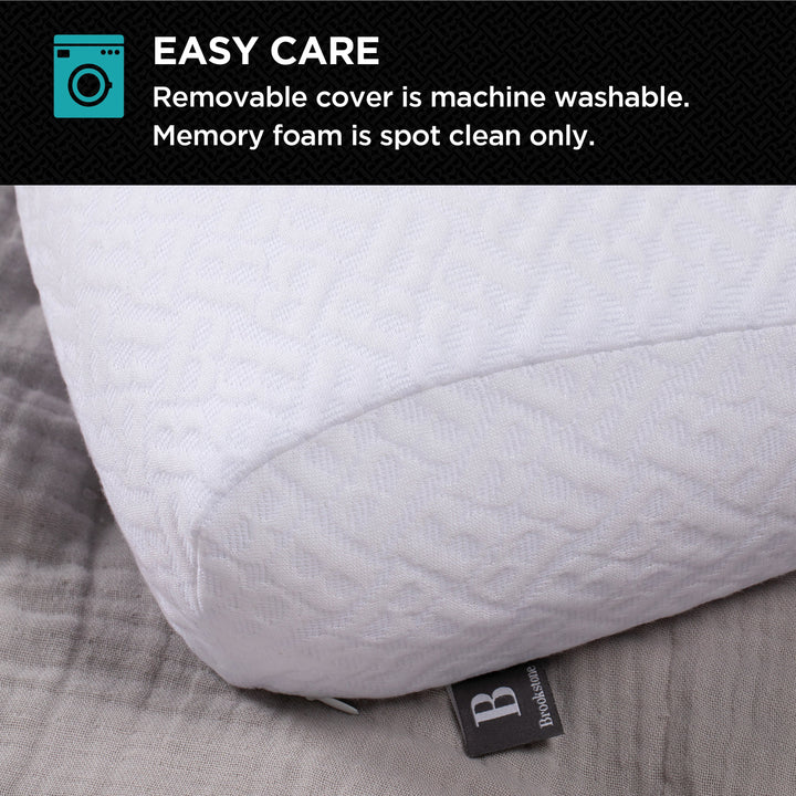 Brookstone Classic Comfort Memory Foam Pillow