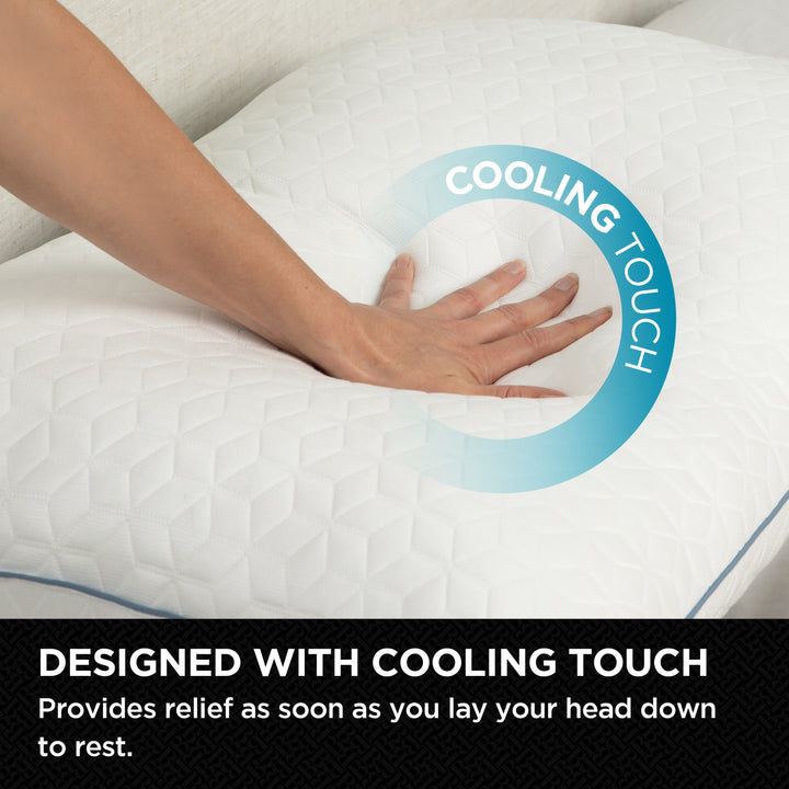 Brookstone CoolSense Down Alternative Pillow (2 Pack)