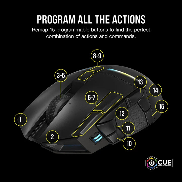 Corsair DARKSTAR RGB Wireless Gaming Mouse