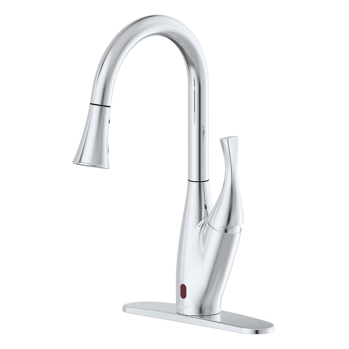 Bio Bidet FLOW X Motion Sensor Kitchen Faucet - Chrome