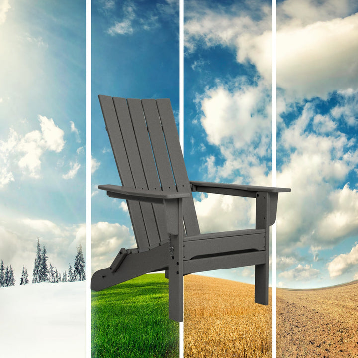 Durapatio Foldable patio furniture 4 set