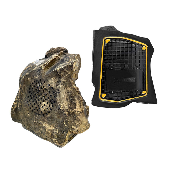 SDX Audio Waterproof 5.1 TWS Bluetooth Durable Polymer 200W Garden Rock Speakers
