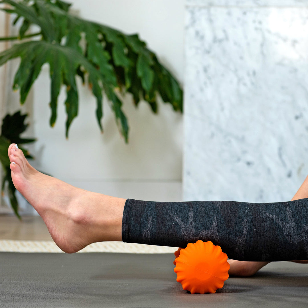 Vibrating Peanut Massage Ball Roller with 4 Intensity Levels