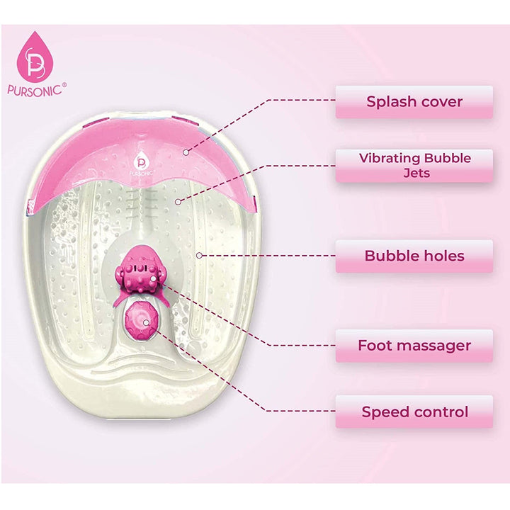 Foot Spa Massager with Tea Tree Oil Foot Salt Scrub
